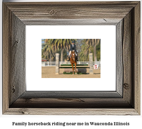 family horseback riding near me in Wauconda, Illinois